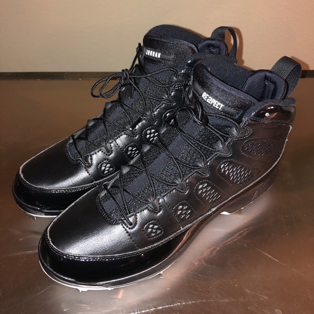 Nike Air Jordan IX 9 RETRO RE2PECT Sz 11 Baseball Cleats AA1265-011 BRAND NEW